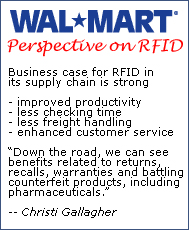 The Wal-Mart Perspective on RFID
